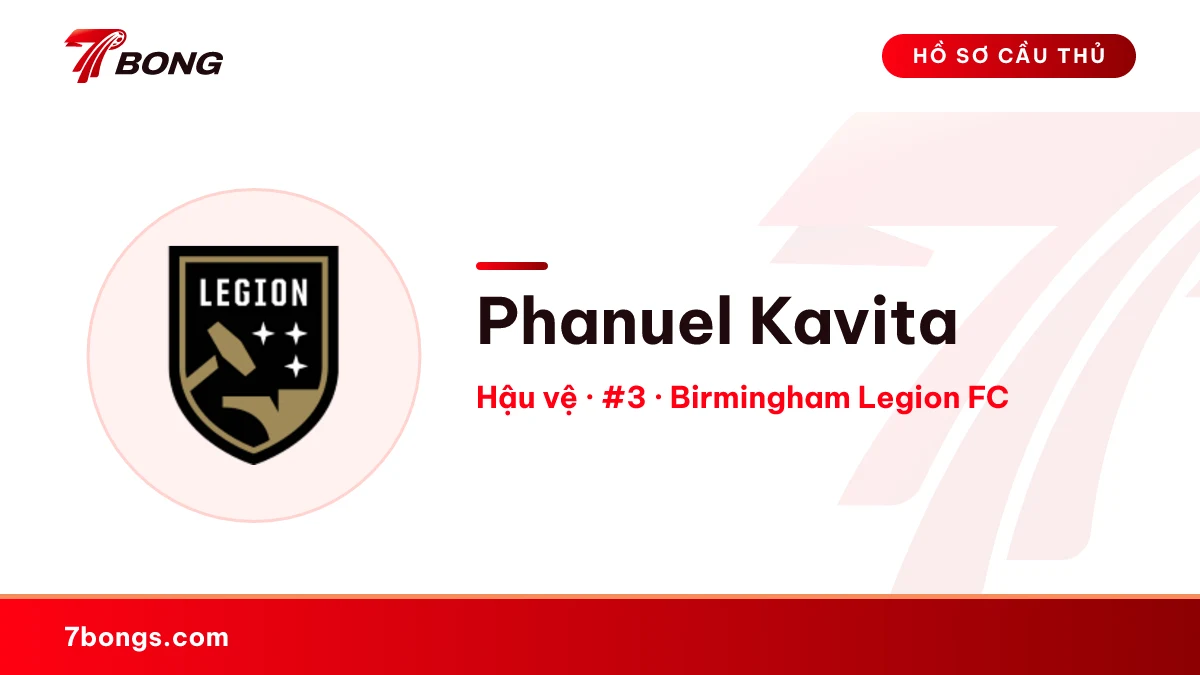 Phanuel Kavita — Birmingham Legion FC