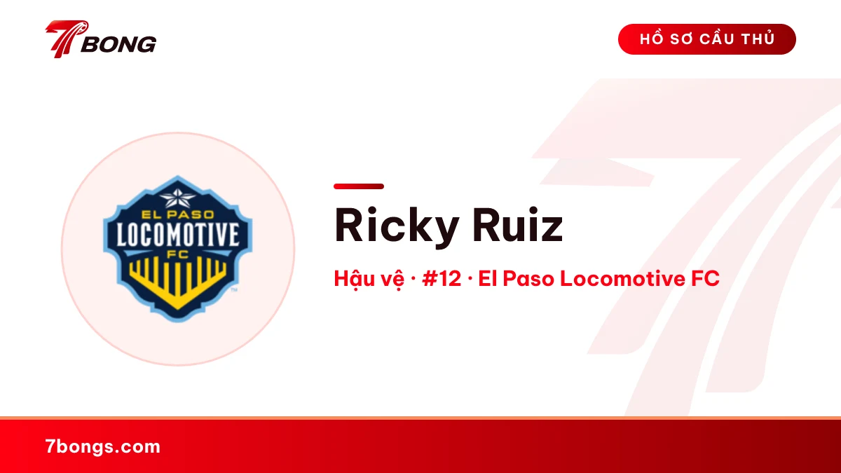 Ricky Ruiz — El Paso Locomotive FC