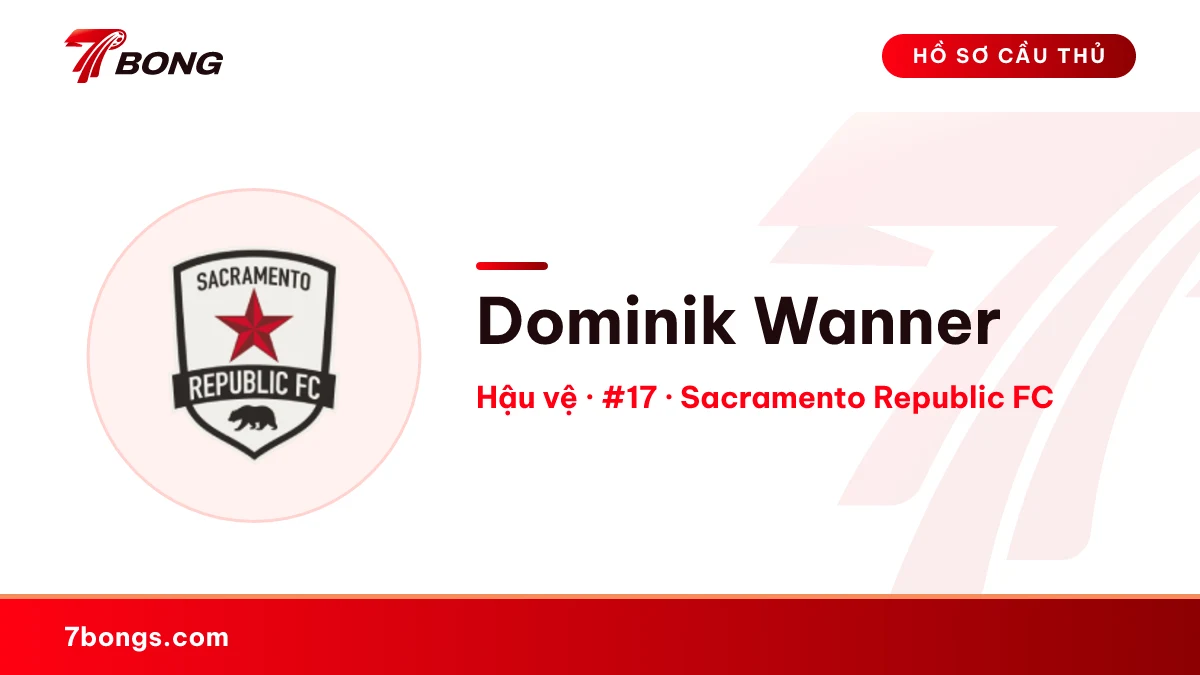 Dominik Wanner — Sacramento Republic FC