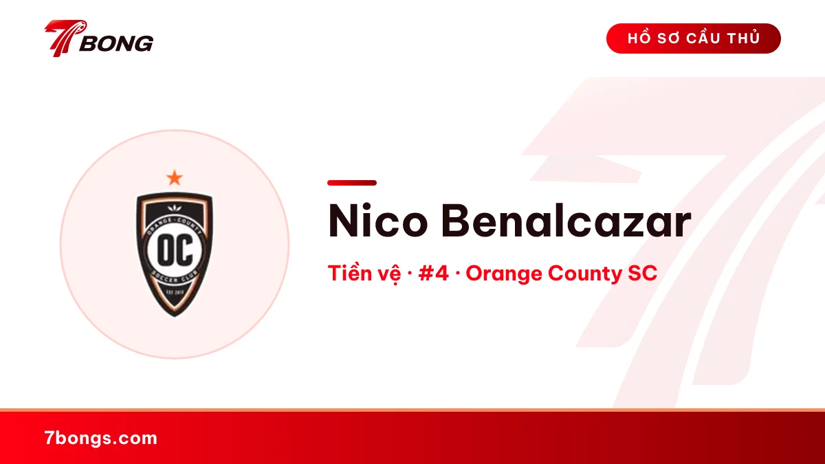 Nico Benalcazar — Orange County SC
