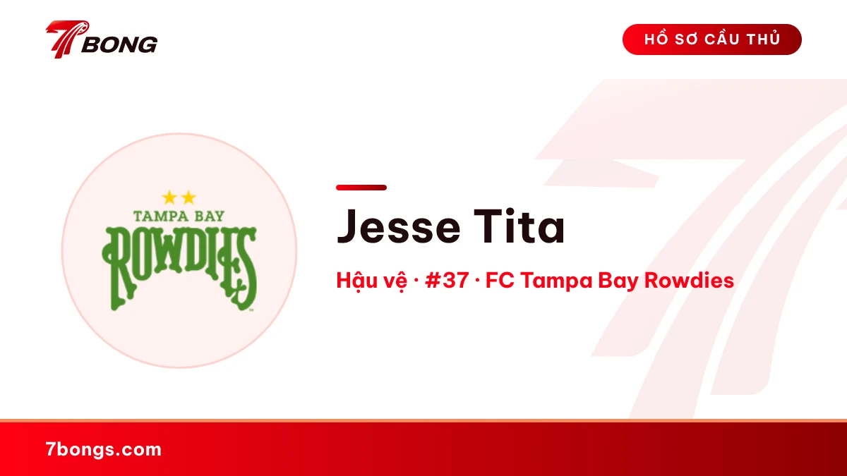 Jesse Tita — FC Tampa Bay Rowdies