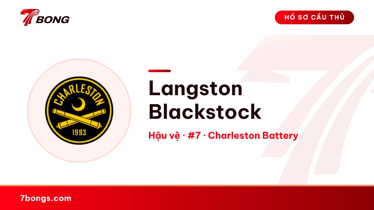 Langston Blackstock — Charleston Battery