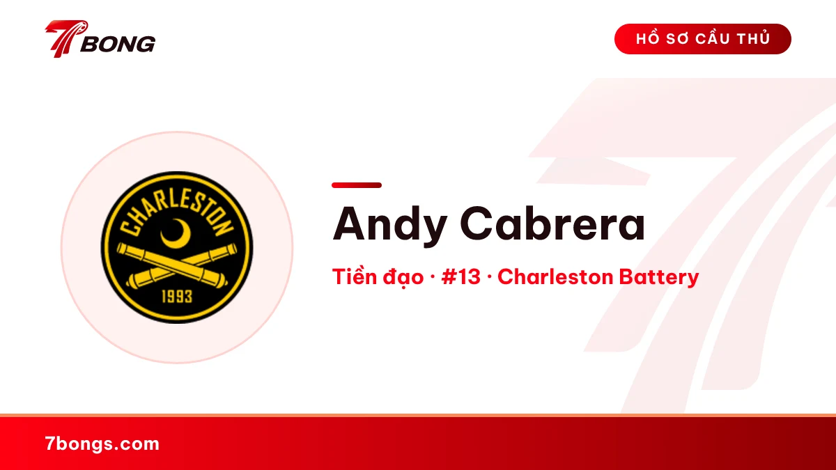 Andy Cabrera — Charleston Battery