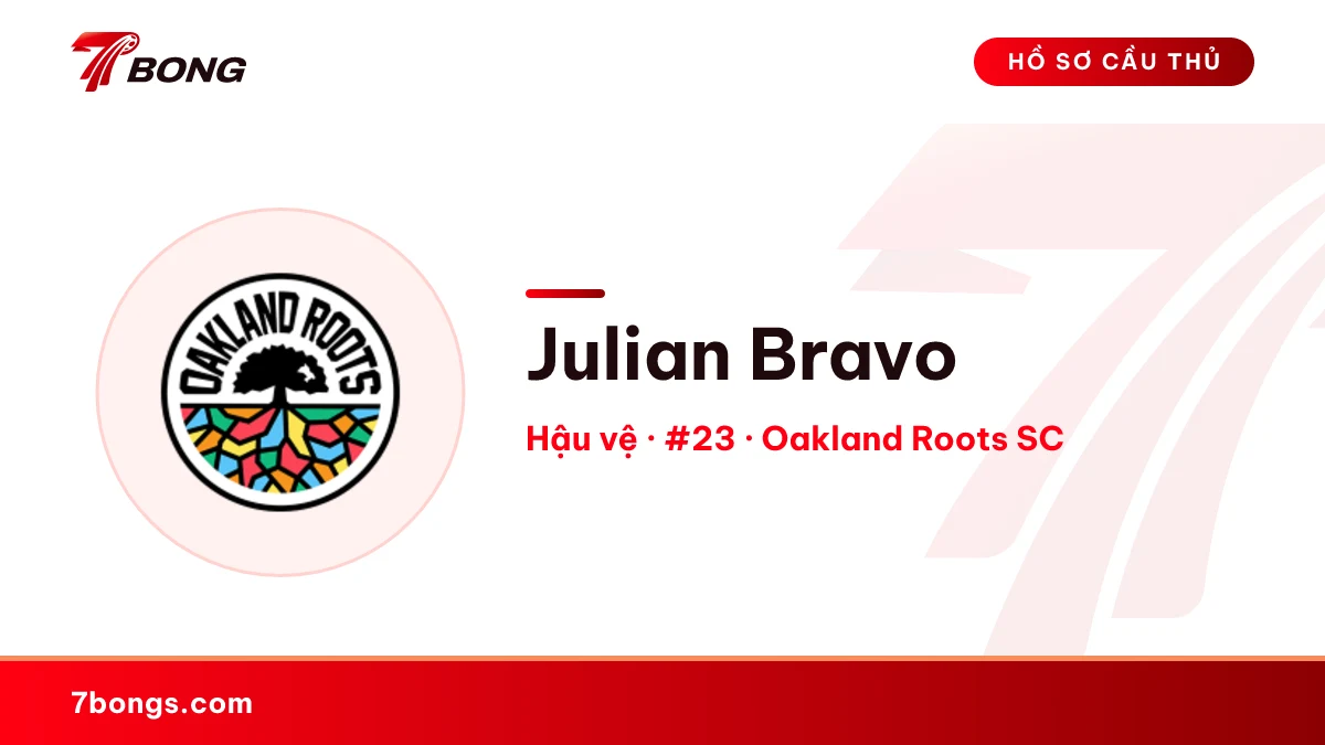 Julian Bravo — Oakland Roots SC