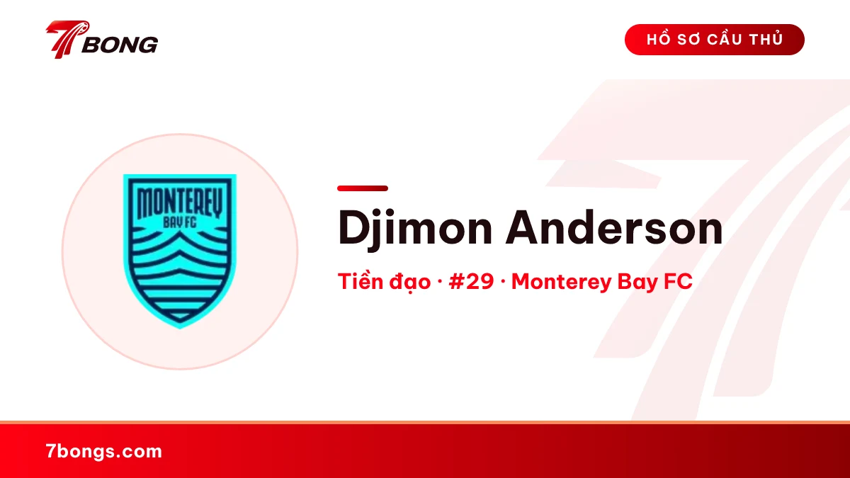 Djimon Anderson — Monterey Bay FC