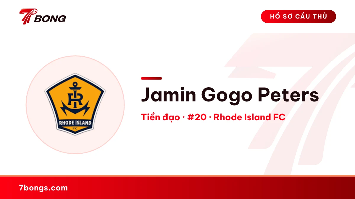Jamin Gogo Peters — Rhode Island FC