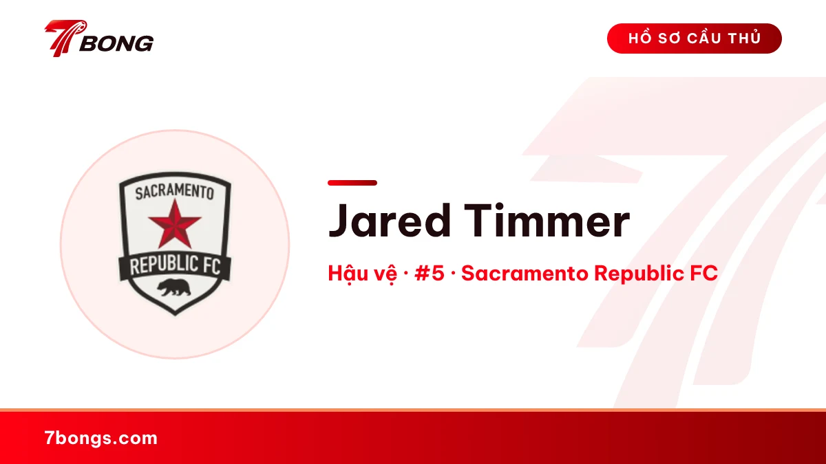 Jared Timmer — Sacramento Republic FC