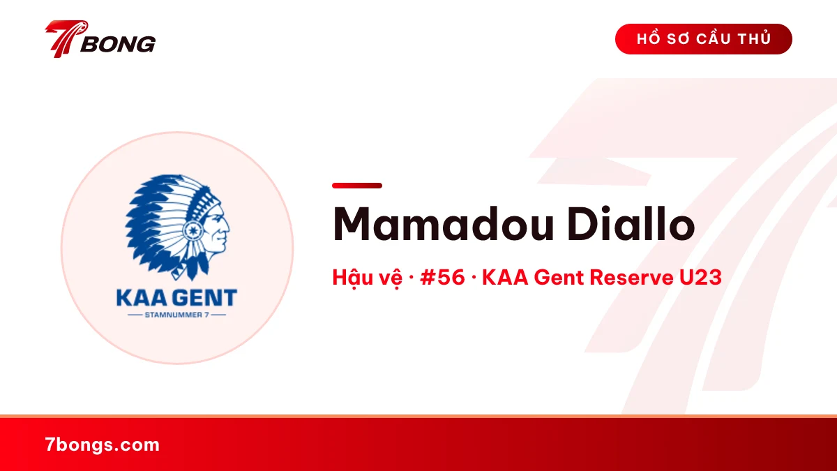 Mamadou Diallo — KAA Gent Reserve U23