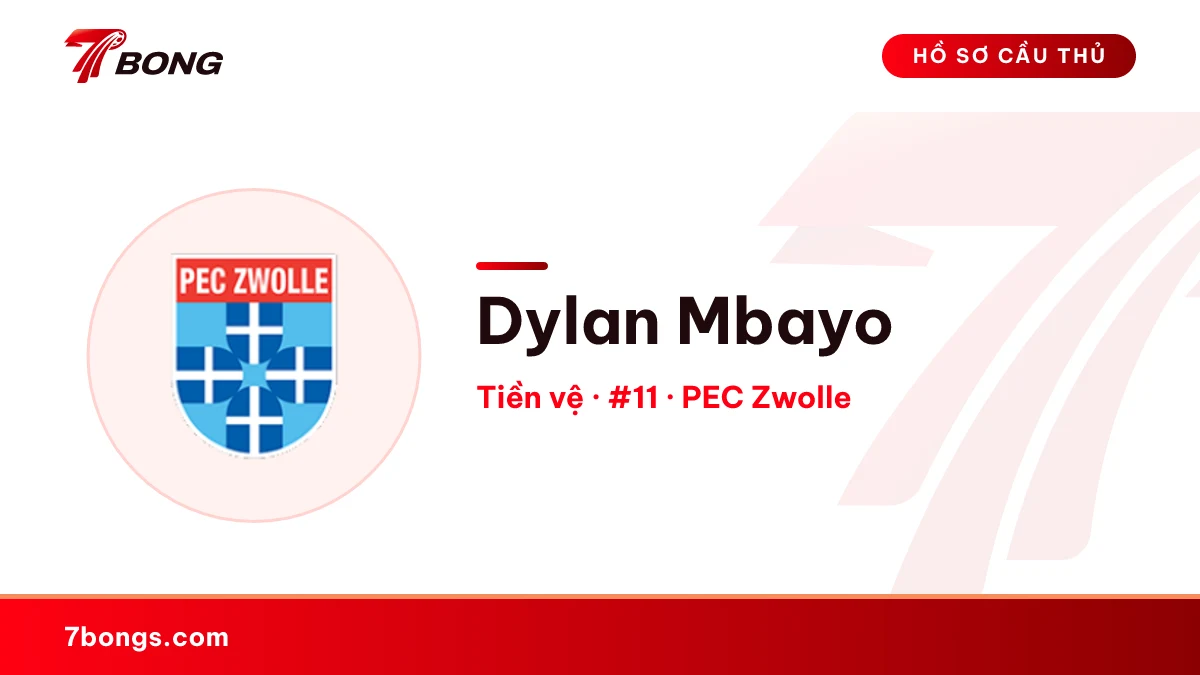 Dylan Mbayo — PEC Zwolle