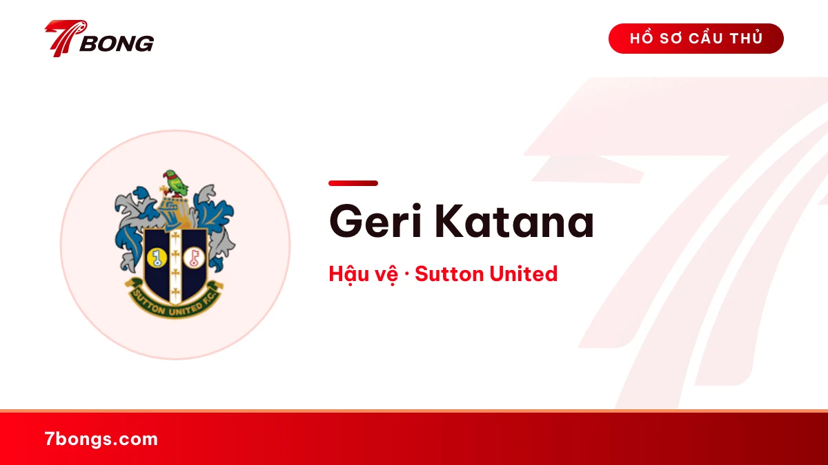 Geri Katana — Sutton United