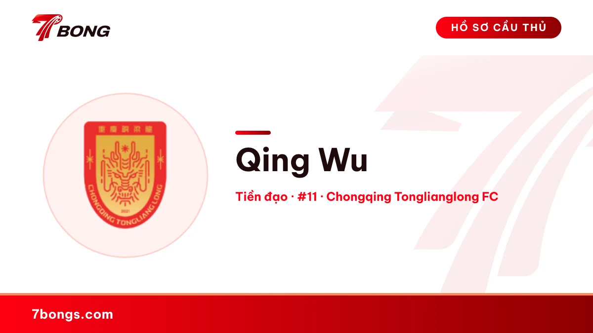 Qing Wu — Chongqing Tonglianglong FC