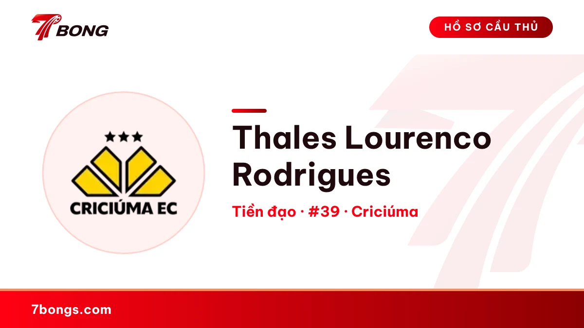 Thales Lourenco Rodrigues — Criciúma