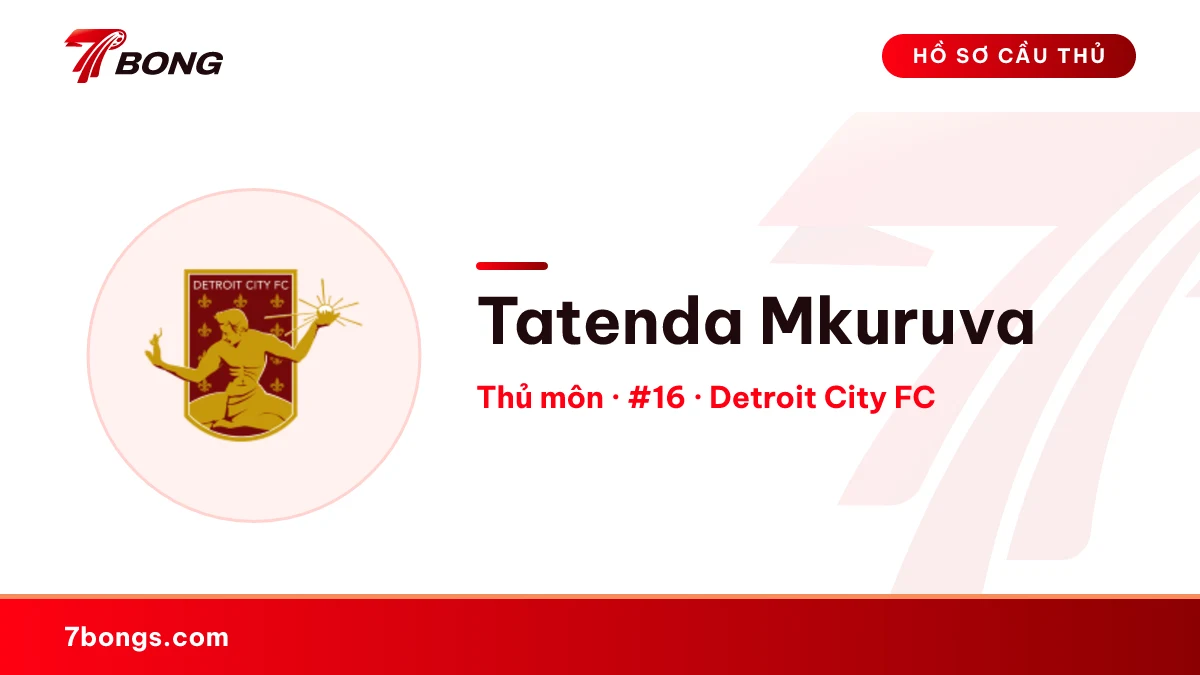 Tatenda Mkuruva — Detroit City FC