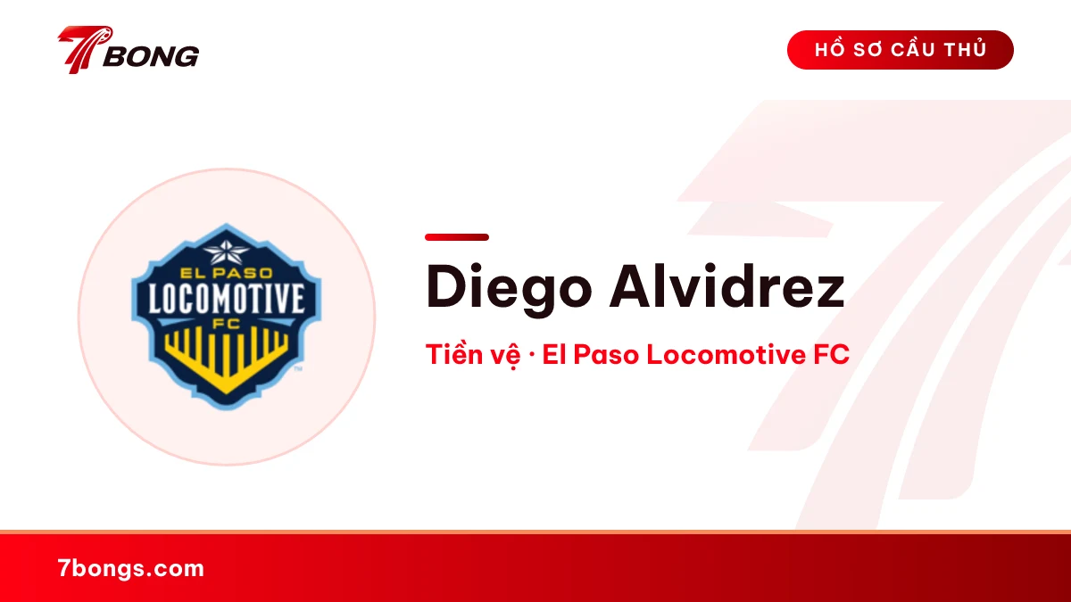 Diego Alvidrez — El Paso Locomotive FC