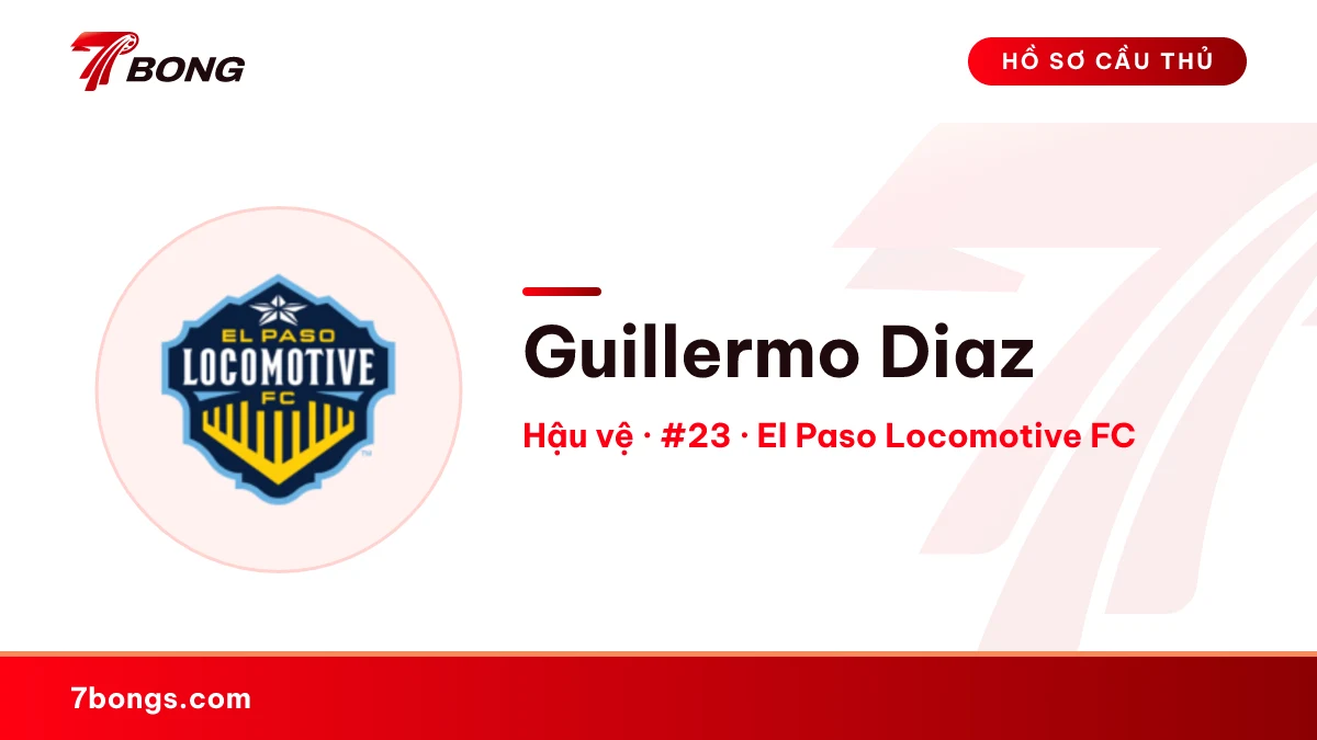 Guillermo Diaz — El Paso Locomotive FC