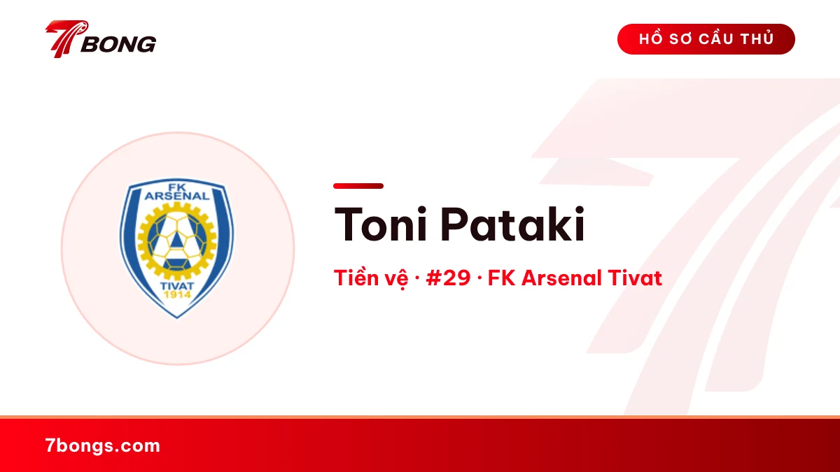 Toni Pataki — FK Arsenal Tivat