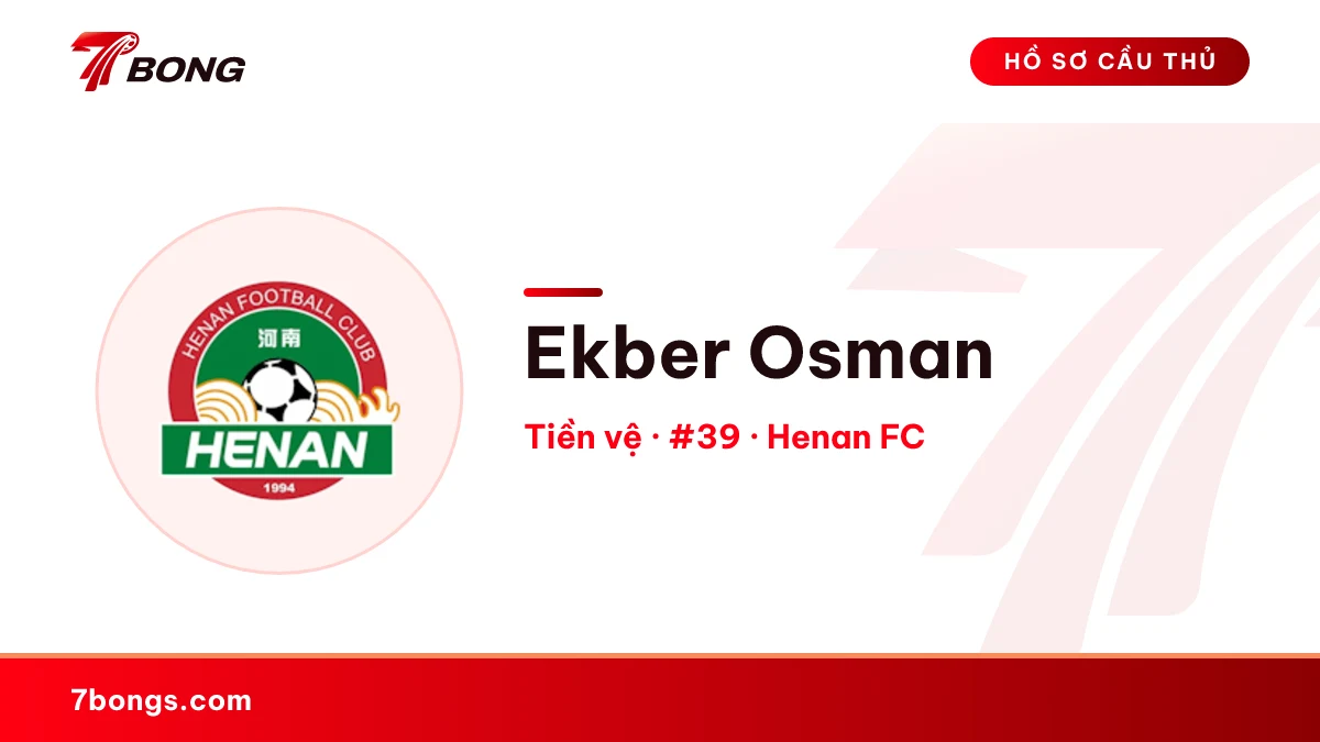 Ekber Osman — Henan FC