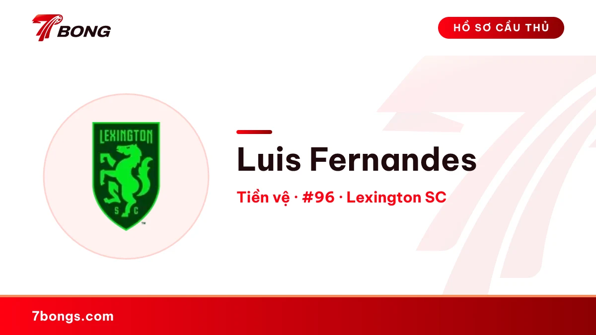 Luis Fernandes — Lexington SC