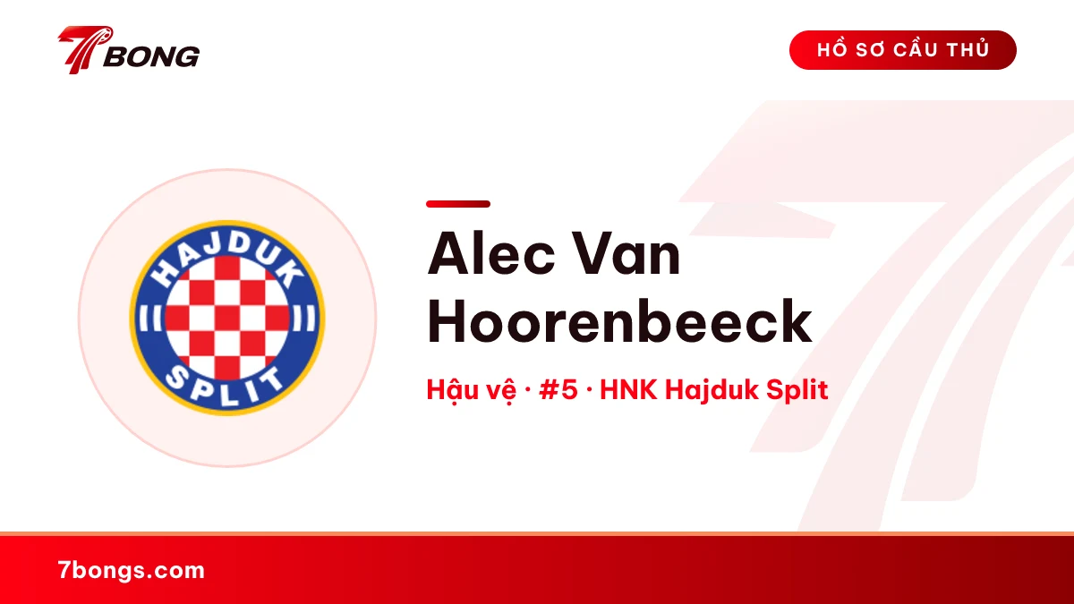 Alec Van Hoorenbeeck — HNK Hajduk Split