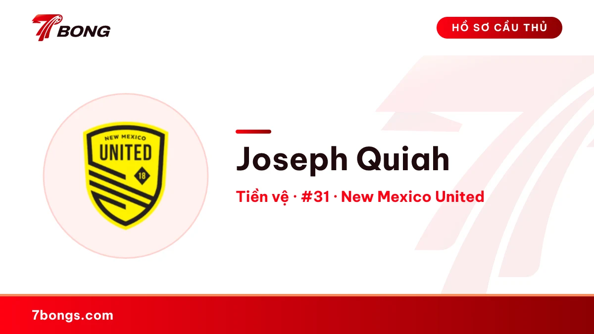 Joseph Quiah — New Mexico United