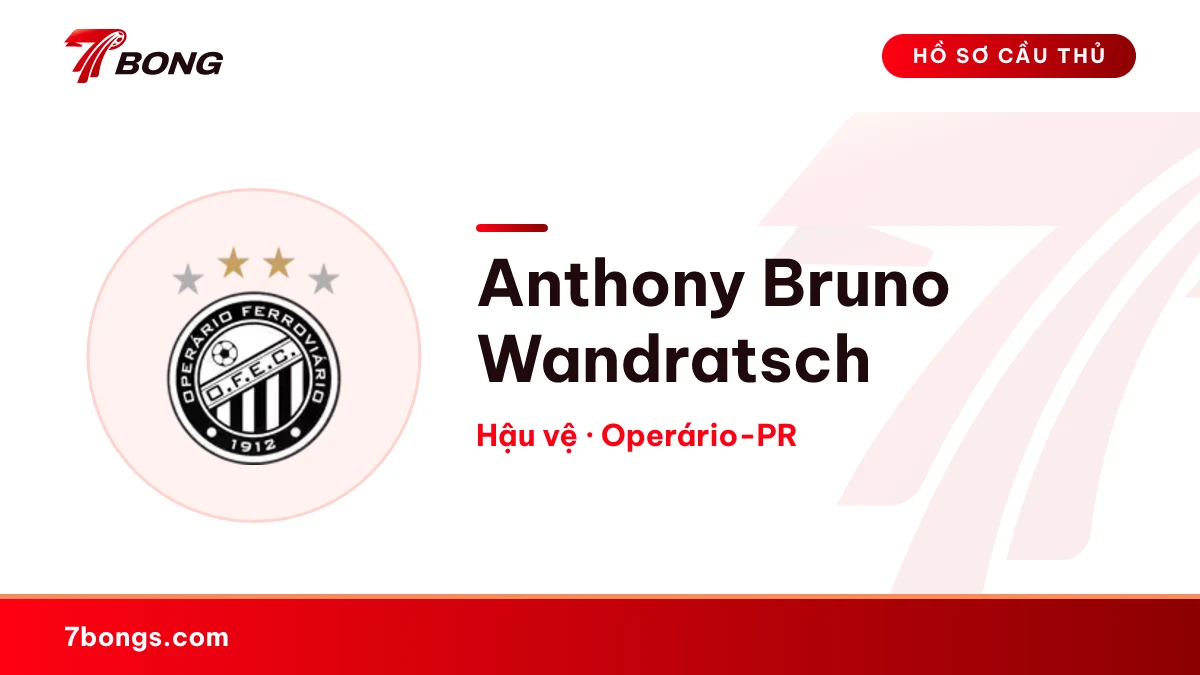 Anthony Bruno Wandratsch — Operário-PR
