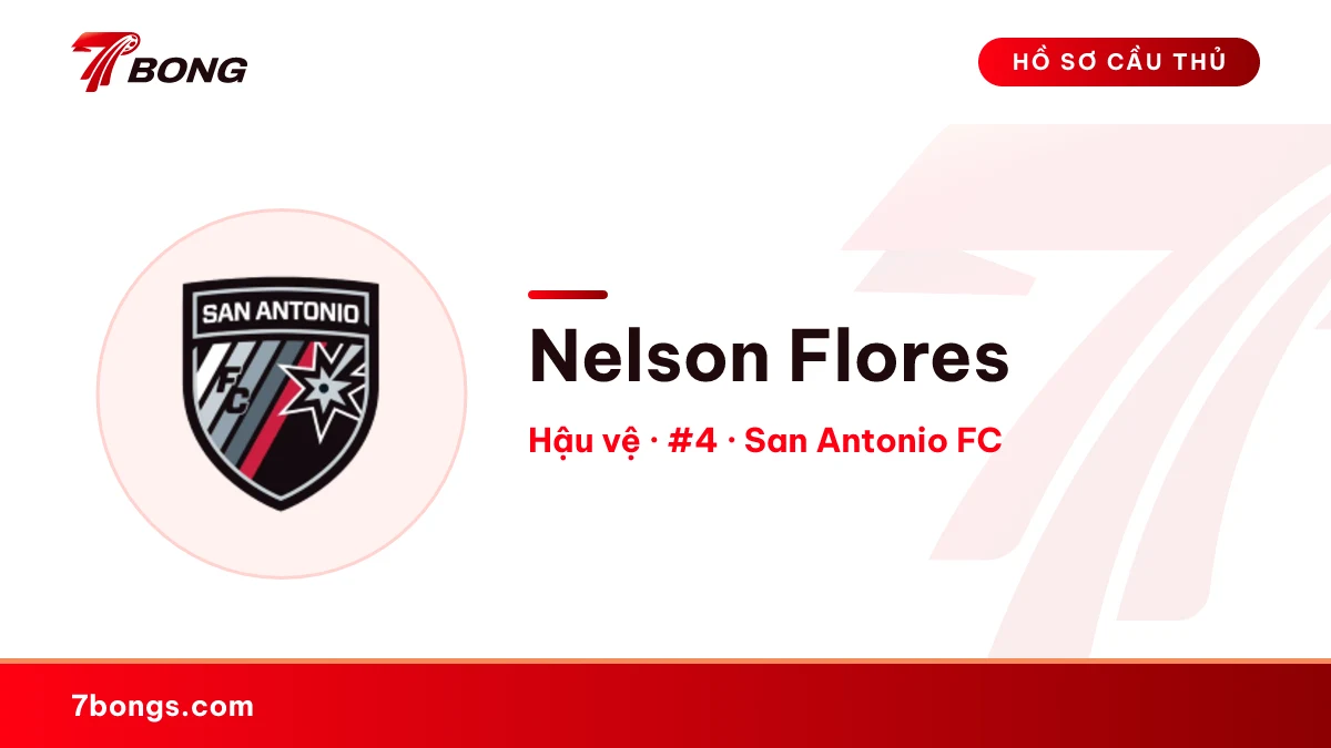 Nelson Flores — San Antonio FC
