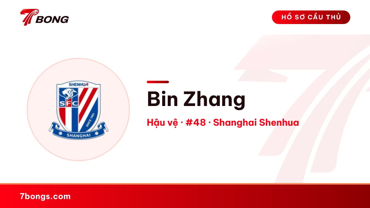 Bin Zhang — Shanghai Shenhua
