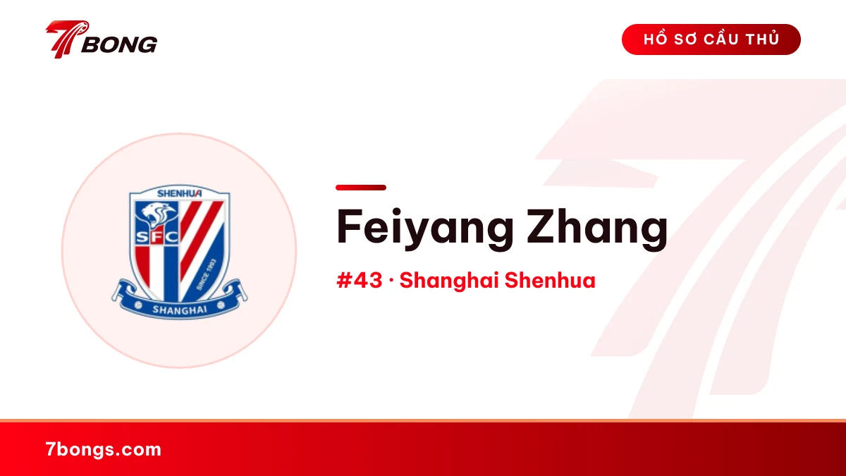 Feiyang Zhang — Shanghai Shenhua