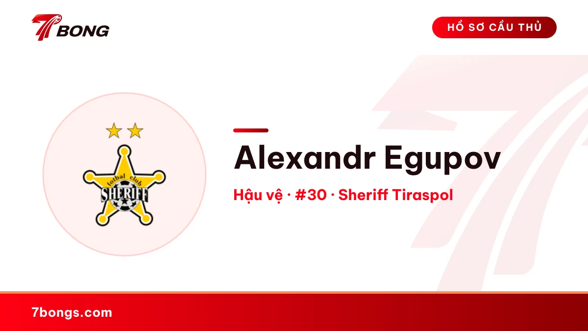 Alexandr Egupov — Sheriff Tiraspol