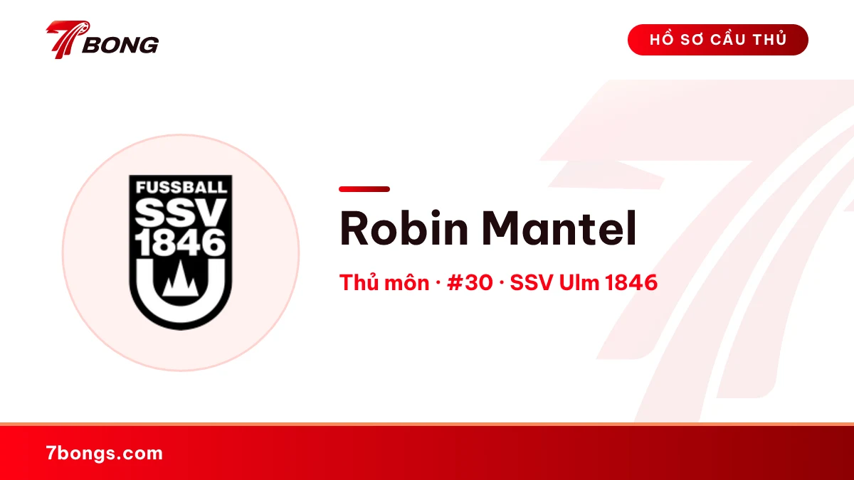 Robin Mantel — SSV Ulm 1846