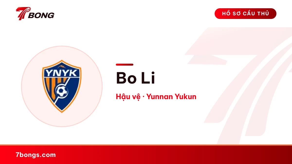 Bo Li — Yunnan Yukun