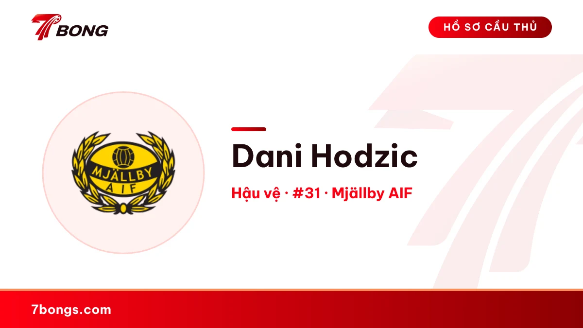 Dani Hodzic — Mjällby AIF