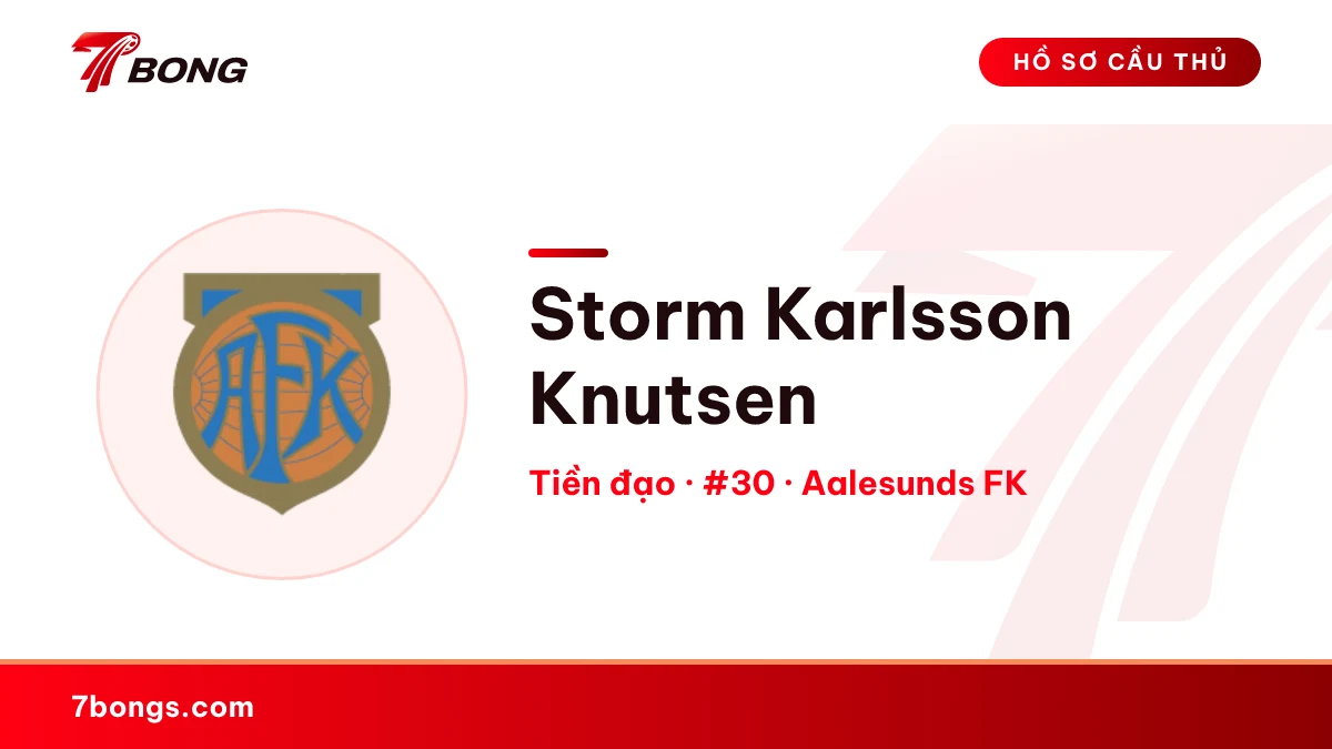Storm Karlsson Knutsen — Aalesunds FK