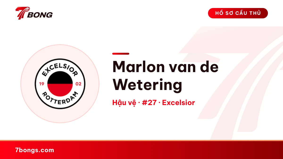 Marlon van de Wetering — Excelsior