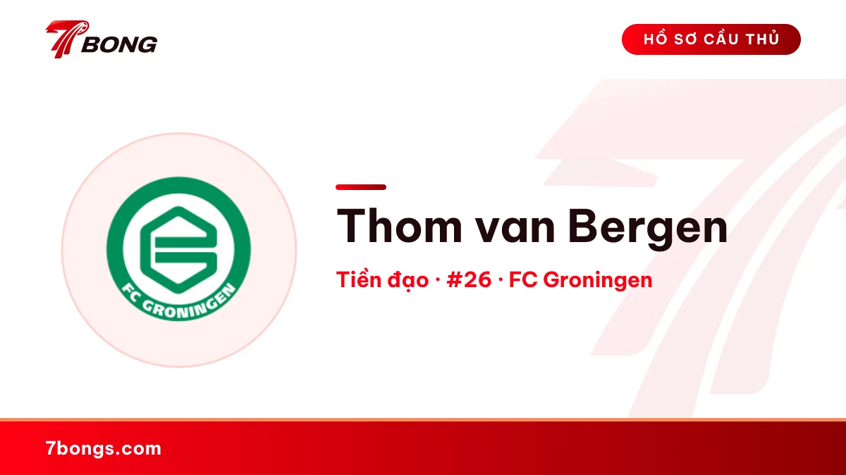 Thom van Bergen — FC Groningen