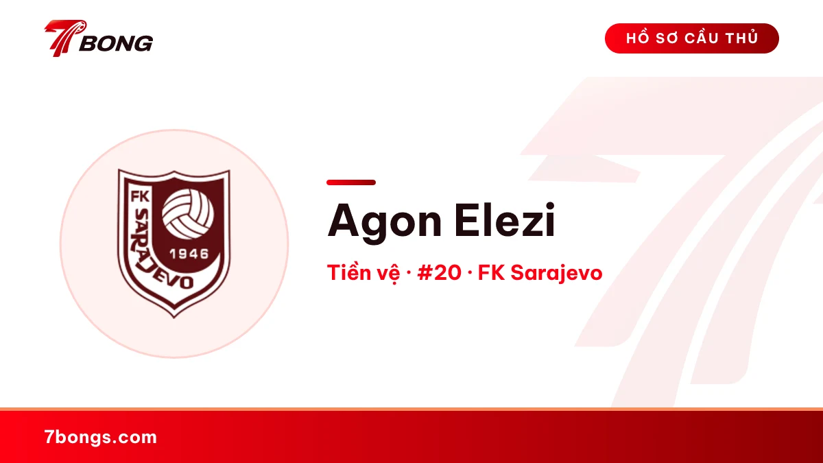 Agon Elezi — FK Sarajevo