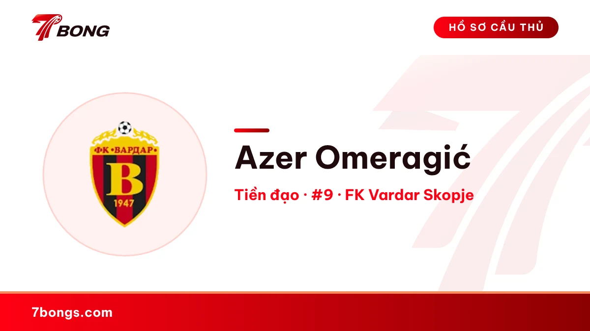 Azer Omeragić — FK Vardar Skopje