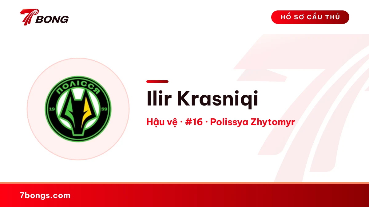 Ilir Krasniqi — Polissya Zhytomyr