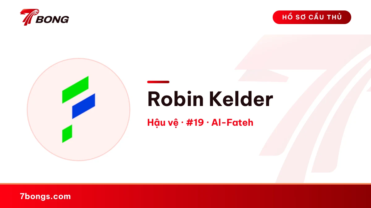 Robin Kelder — Al-Fateh