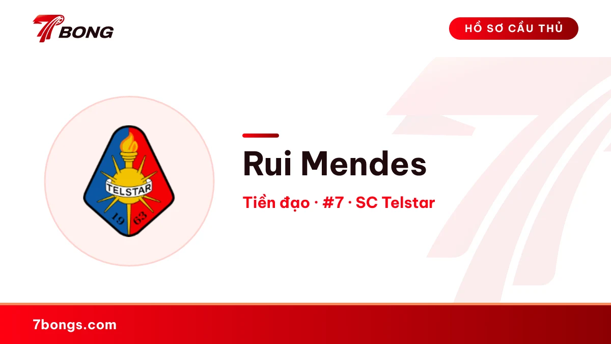 Rui Mendes — SC Telstar