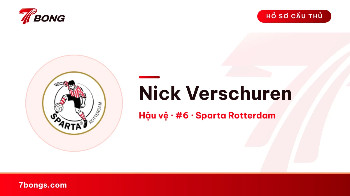 Nick Verschuren — Sparta Rotterdam