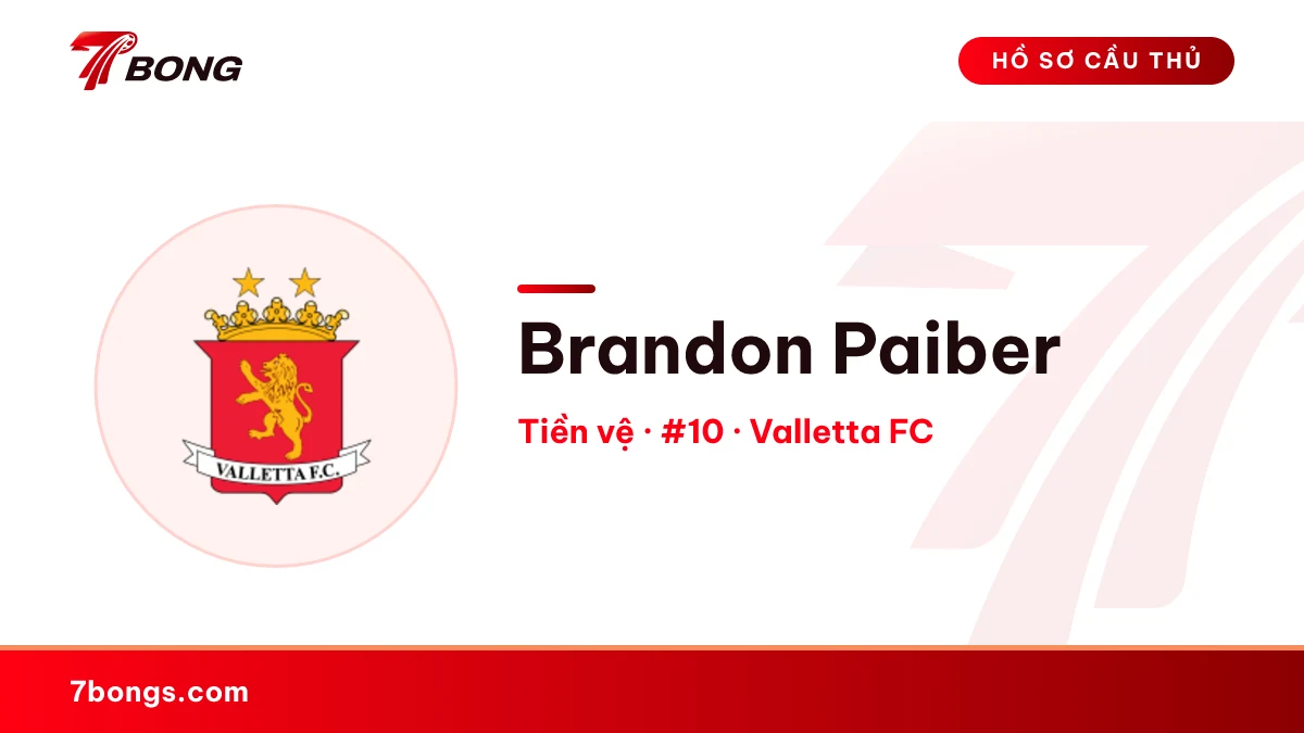 Brandon Paiber — Valletta FC