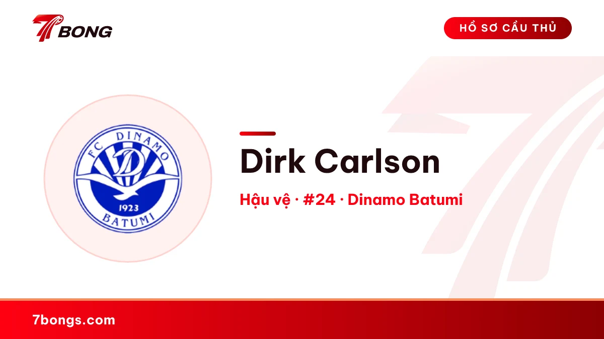 Dirk Carlson — Dinamo Batumi