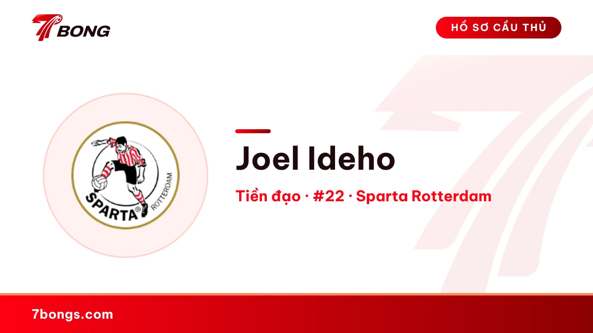 Joel Ideho — Sparta Rotterdam