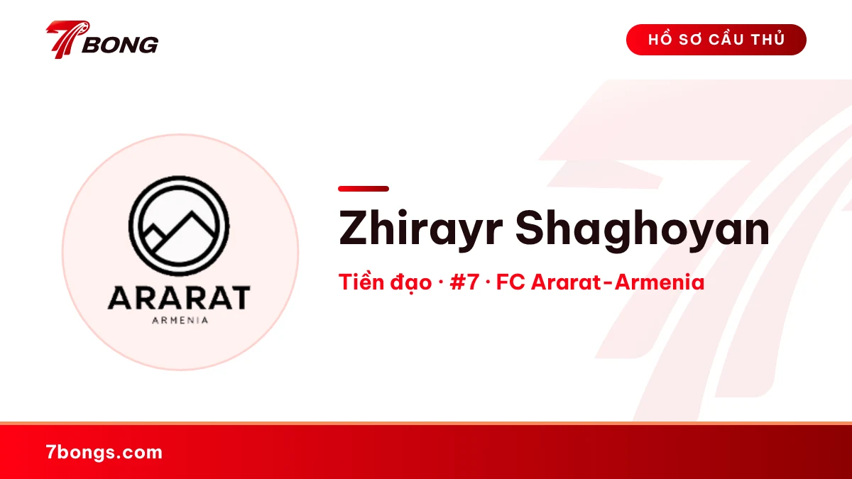 Zhirayr Shaghoyan — FC Ararat-Armenia