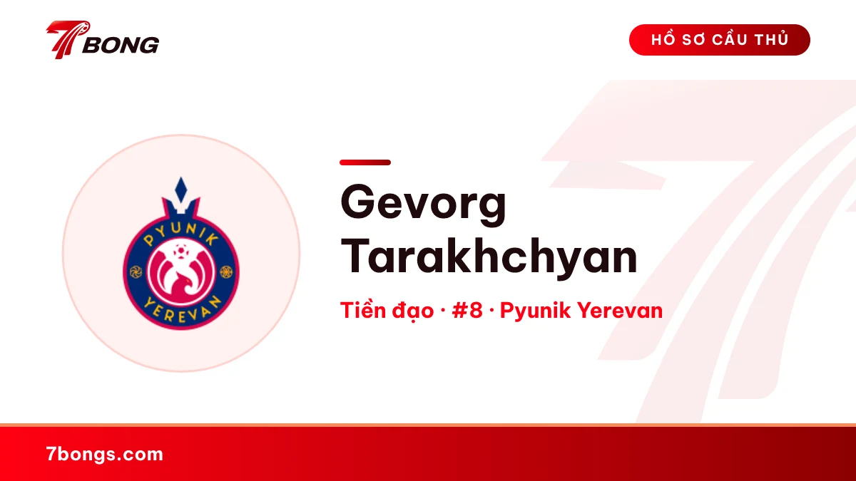 Gevorg Tarakhchyan — Pyunik Yerevan