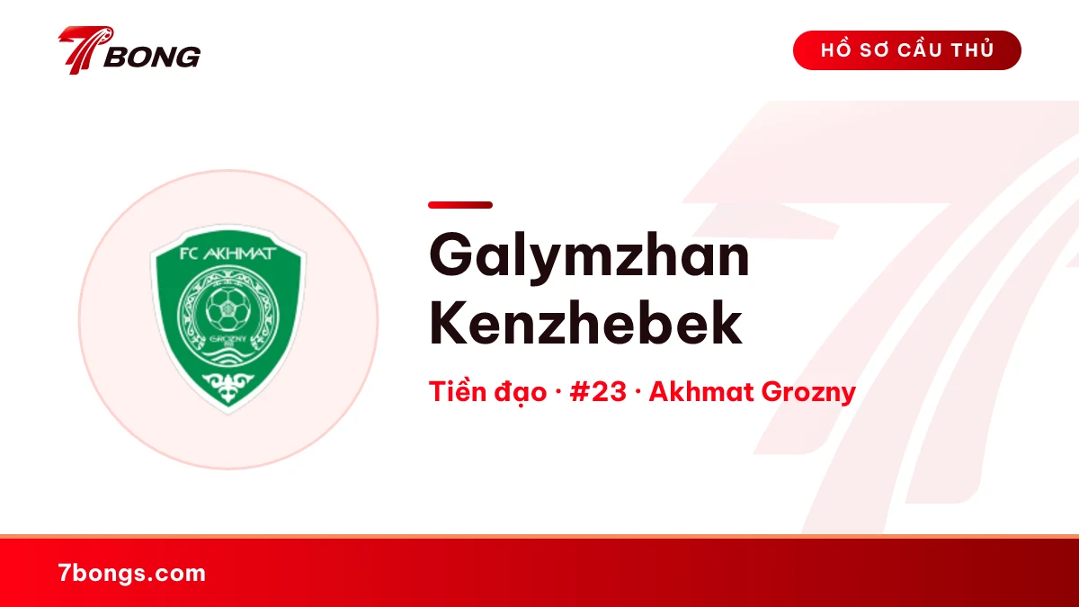 Galymzhan Kenzhebek — Akhmat Grozny