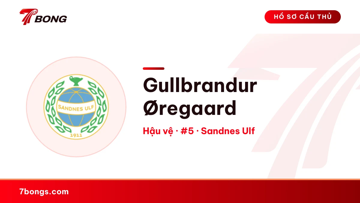 Gullbrandur Øregaard — Sandnes Ulf