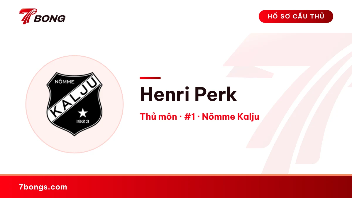 Henri Perk — Nõmme Kalju