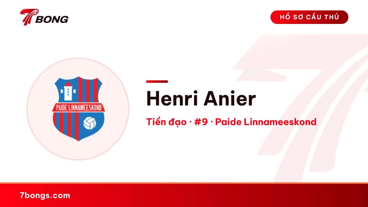 Henri Anier — Paide Linnameeskond